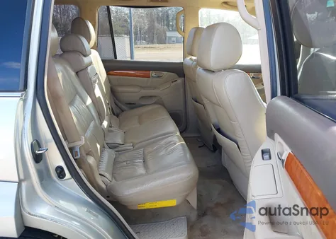 2004 Lexus Gx 470 из США, поврежденный, VIN JTJBT20X440068362